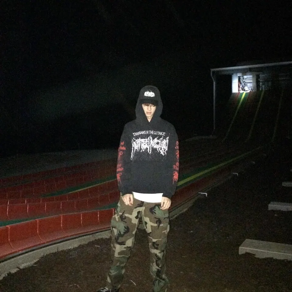 Ghost Mountain Chainsaws In The Distance Hoodie (Black) detail image 2