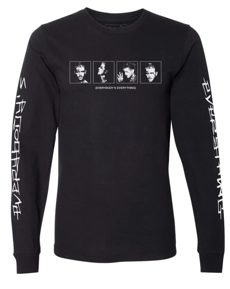 Lil Peep Everybody's Everything Black Long Sleeve primary image