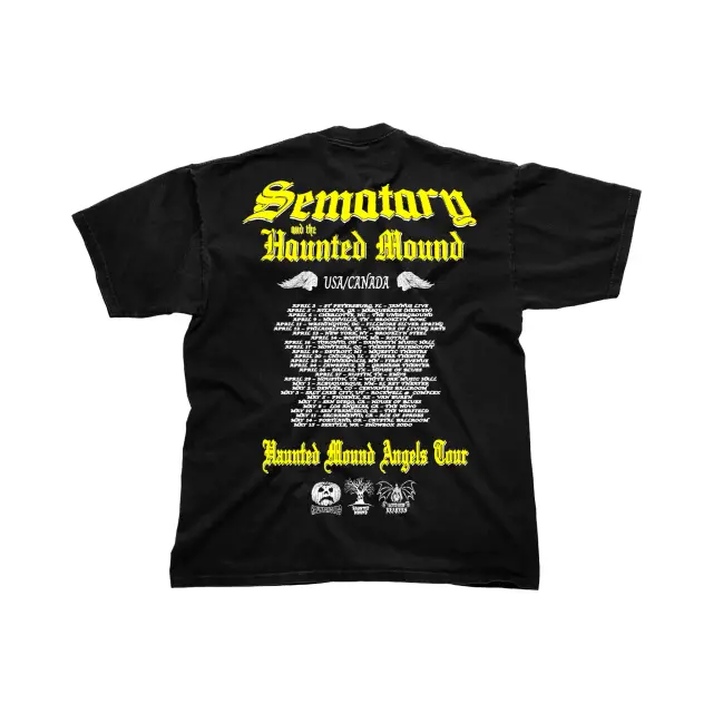 I Saw Angels Haunted Mound Tour Tee detail image 2