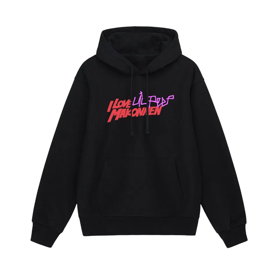Lil Peep x ILoveMakonnen - DIAMONDS Black Hoodie