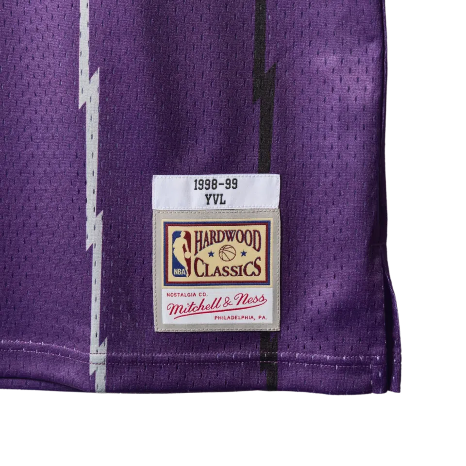 NBA PLAYBOI CARTI X M&N JERSEY TORONTO RAPTORS 1998 (PURPLE) detail image 3