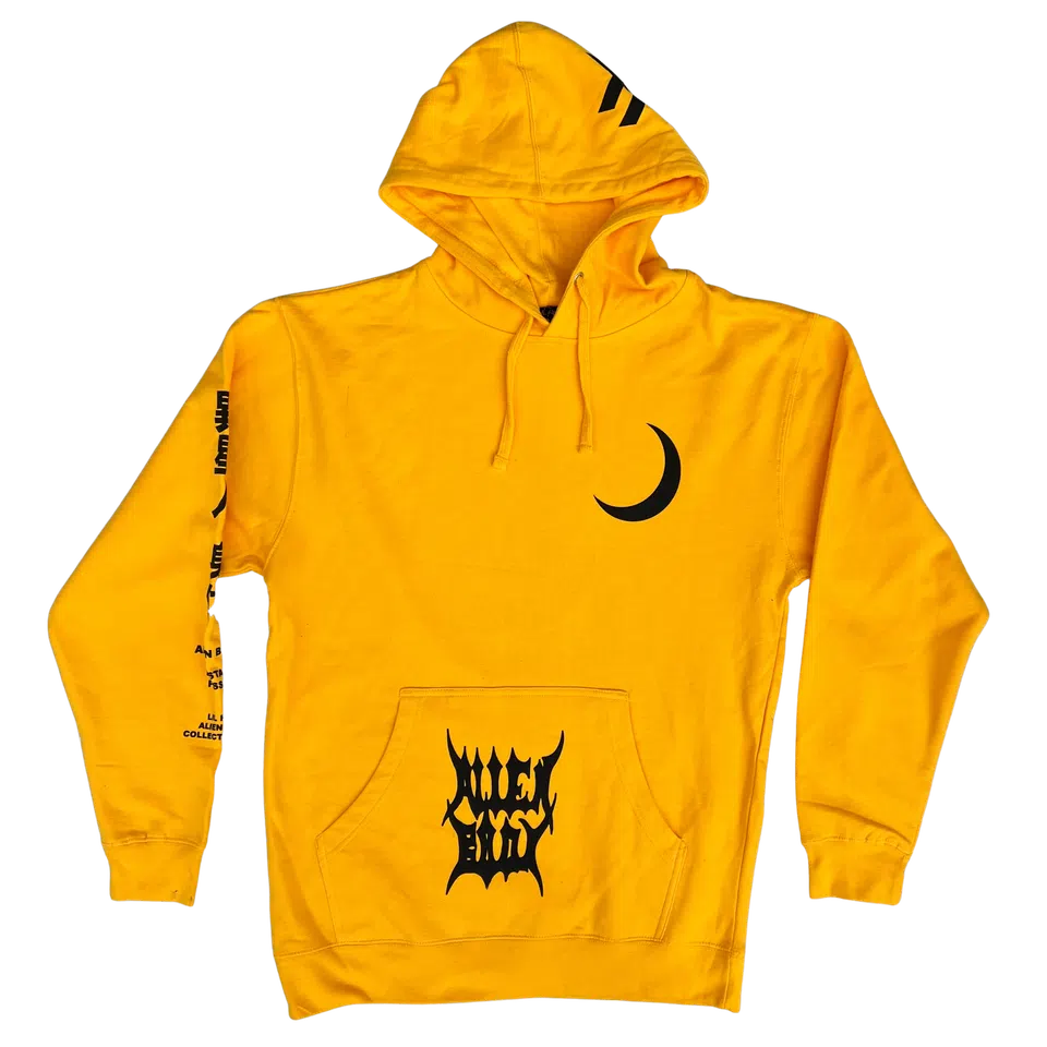 Alien Body x Lil Peep - Yellow RAW VISION Hoodie