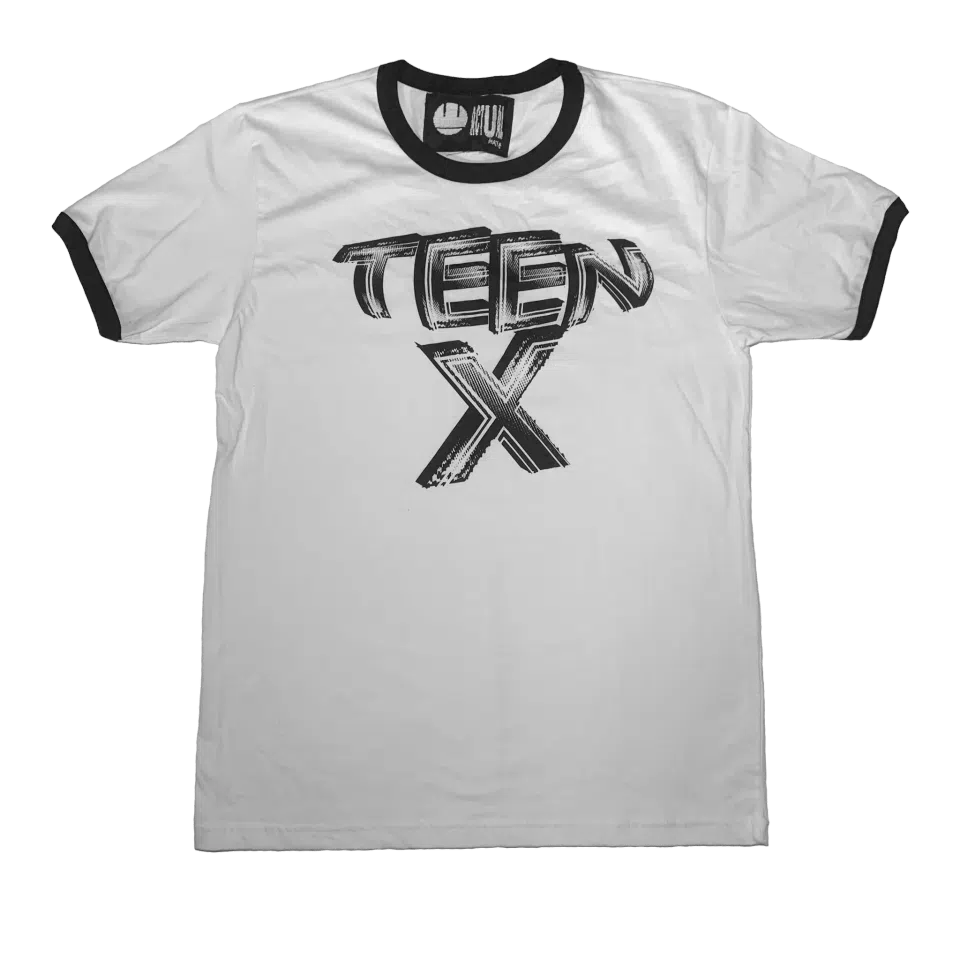 Teen X Ringer T-Shirt (White)