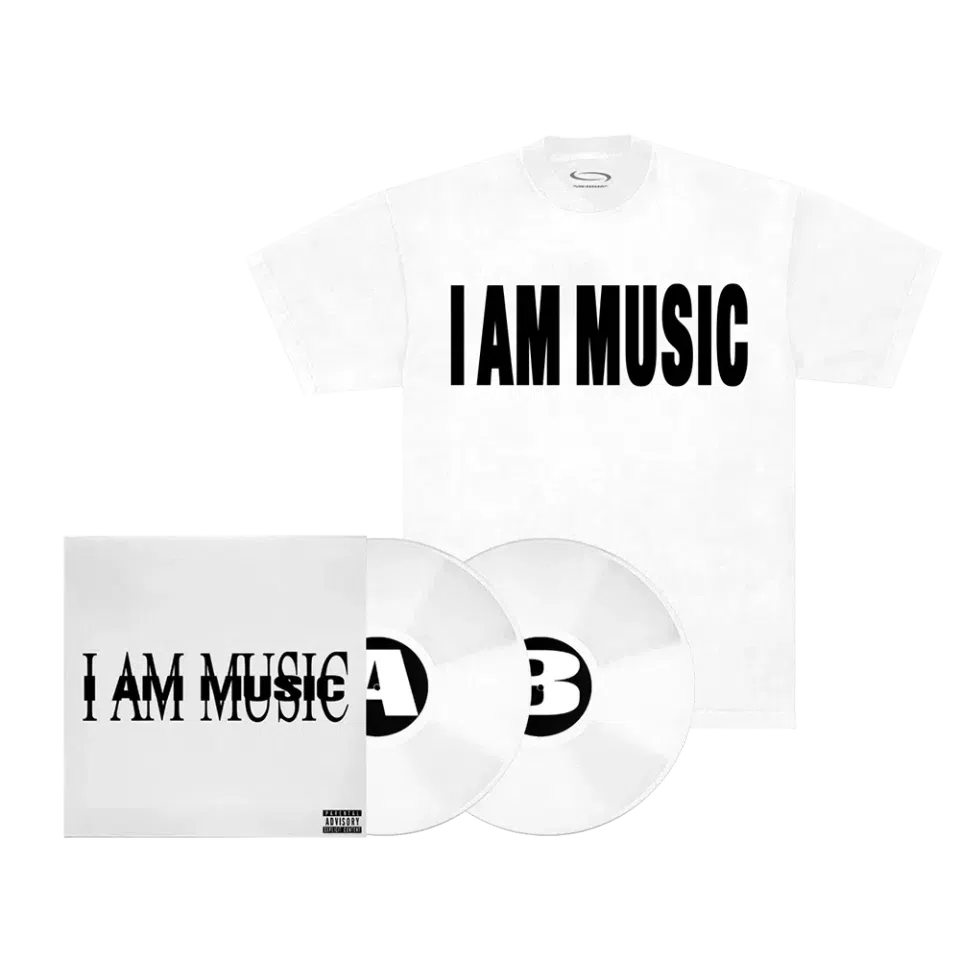 Playboi Carti IAM Tee 1 + Vinyl primary image