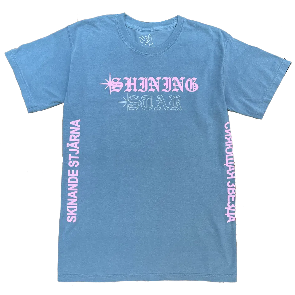 Lil Peep Blue Shining Star Short Sleeve detail image 2