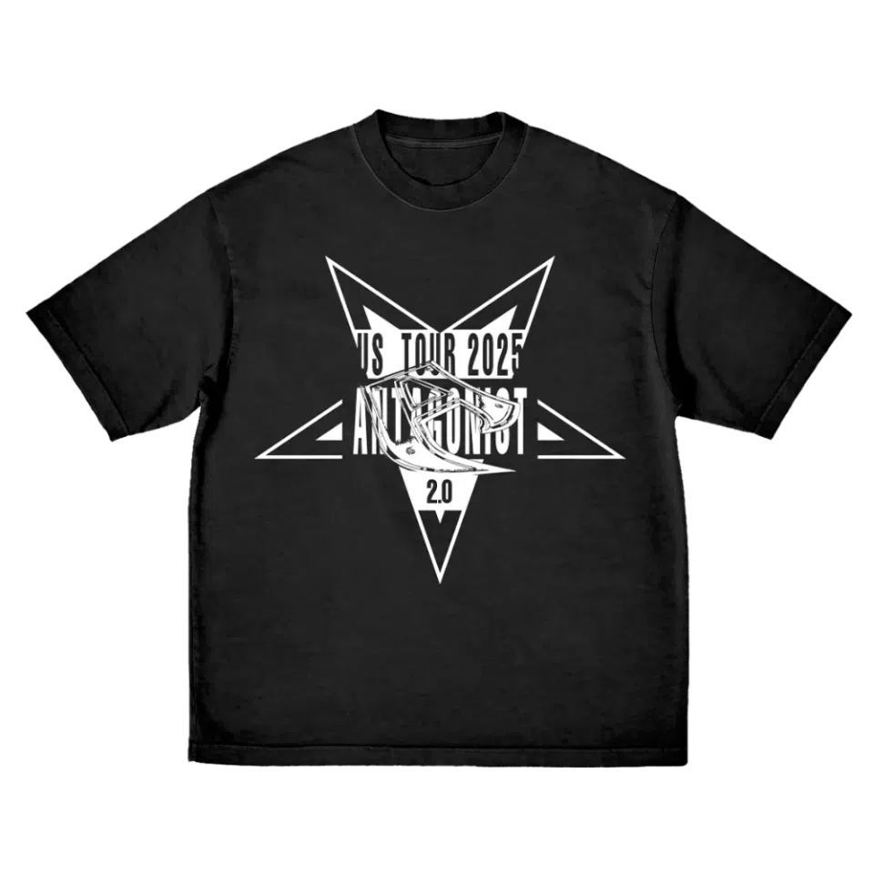 Playboi Carti ANTAGONI2T Black T-Shirt primary image