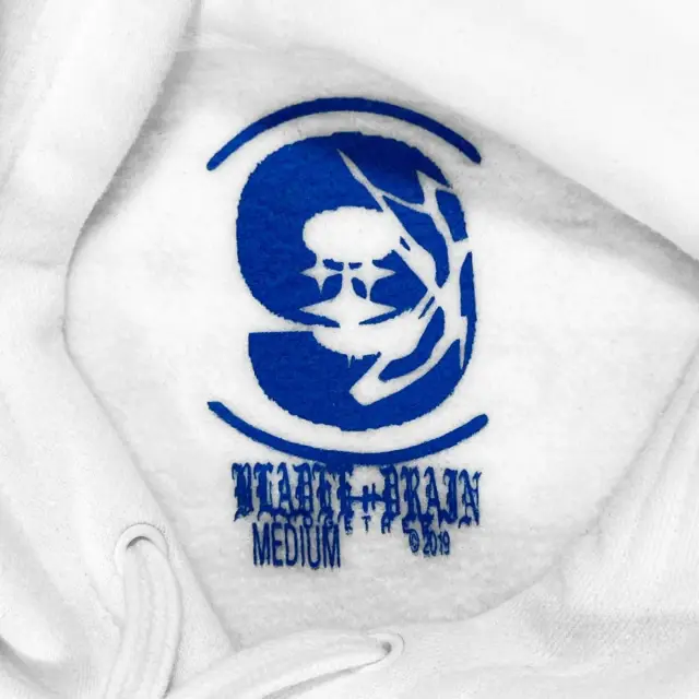 Drain Gang Strawberry Alien Hoodie detail image 4