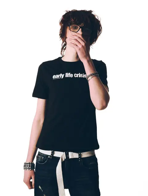 Nettspend ELC Wordmark Tee (Black) detail image 2