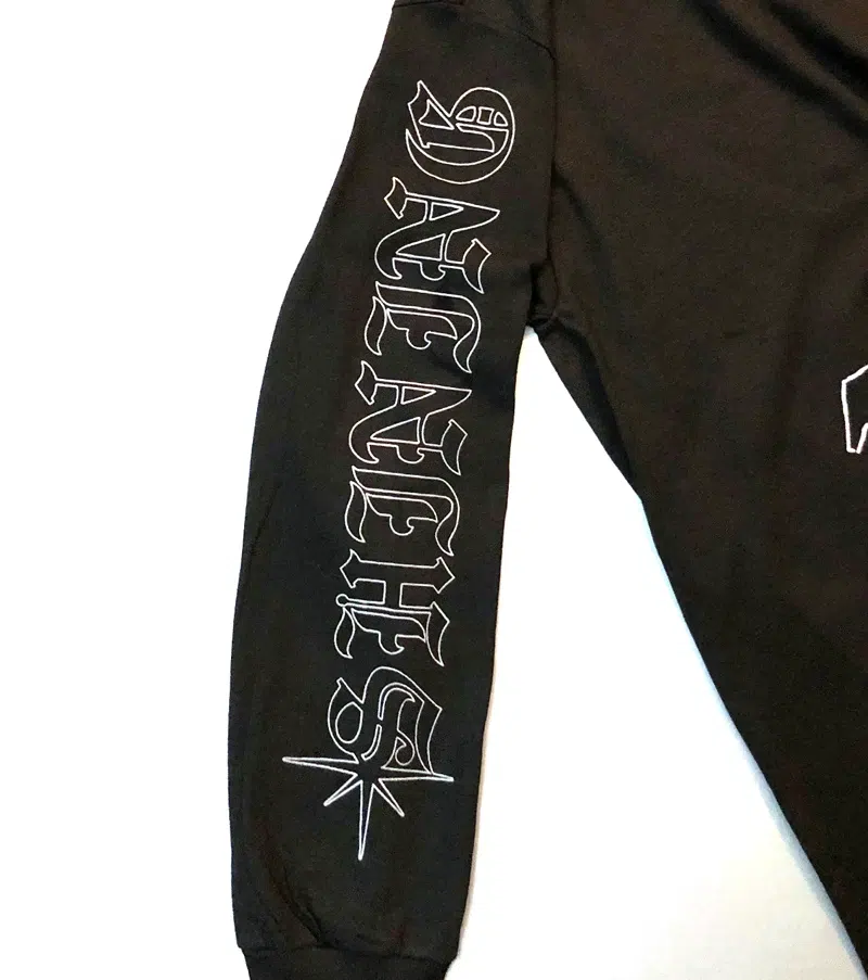 Lil Peep 11-1 Reflective Ink Black Long Sleeve detail image 3