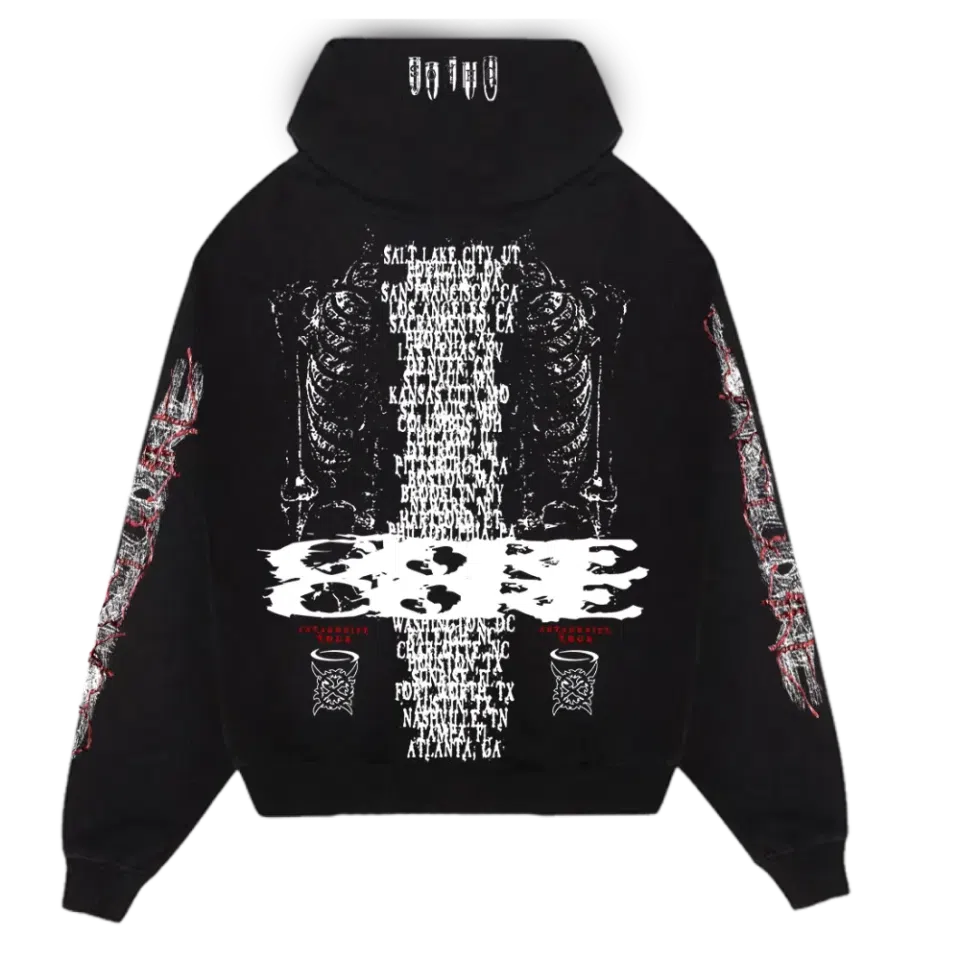Ken Carson XBullet Tour Zip Hoodie detail image 2