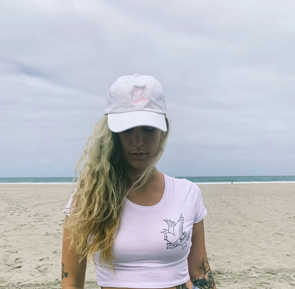 Lil Peep Crybaby Dad Hat detail image 4