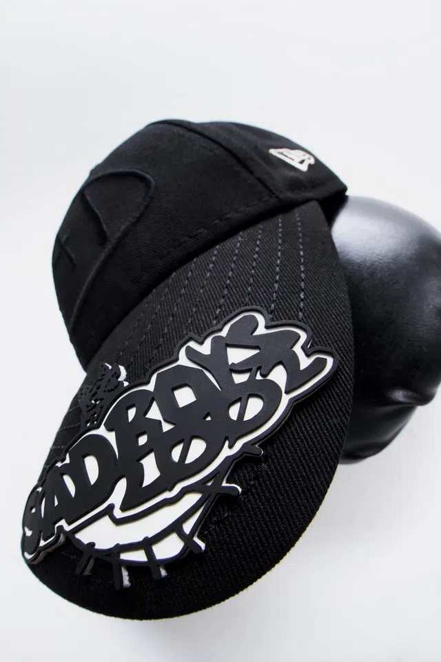 Sad Boys SBG CAP 001 NEW ERA 9FORTY (BLACK) detail image 2