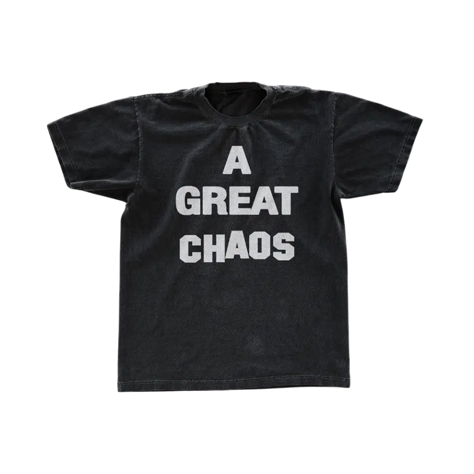 A Great Chaos Black T-Shirt