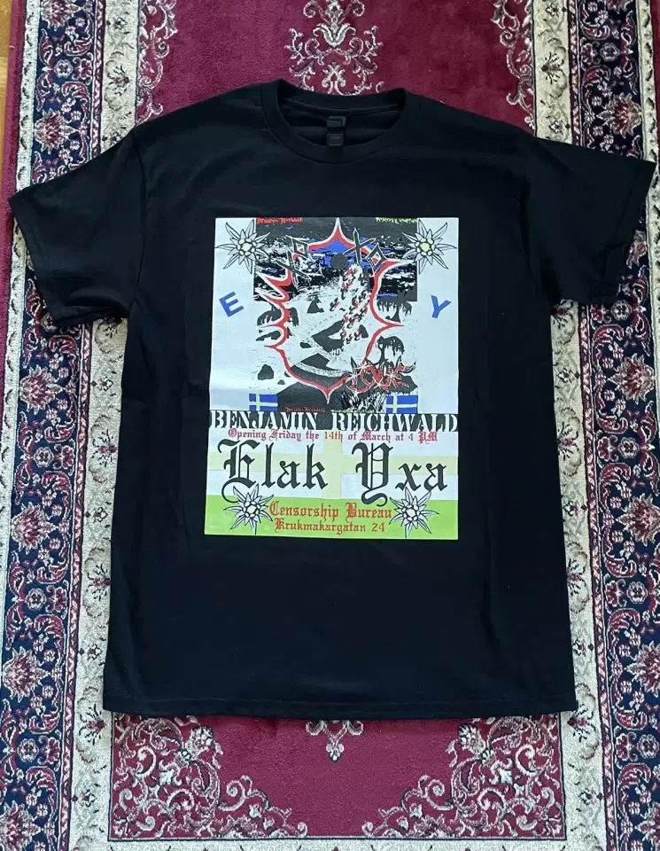 Elak Yxa Tee (Black)