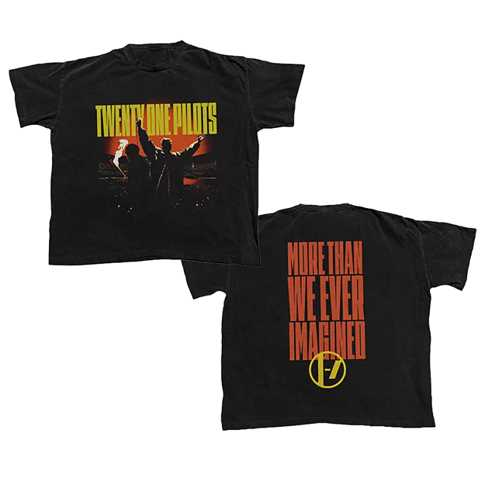 “IMAGINED” BLACK TEE
