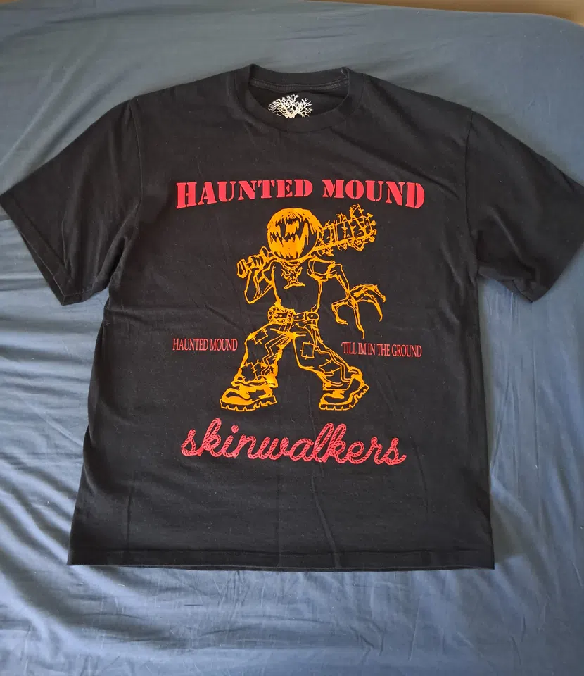 Haunted Mound Skinwalkers Black Tee detail image 3