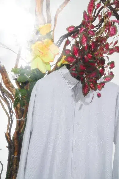 Sad Boys SBG Shirt 002 (White/Black) detail image 2