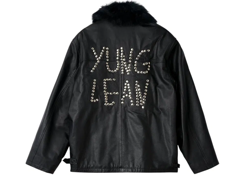 Yung Lean Leather Jacket detail image 2