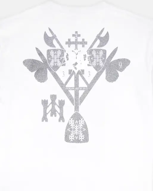 Drain Gang Upper Realm Tee (White) detail image 4