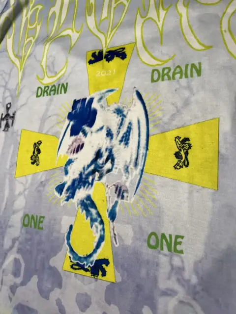 Drain Gang Gloria 01 Workout Tee detail image 3