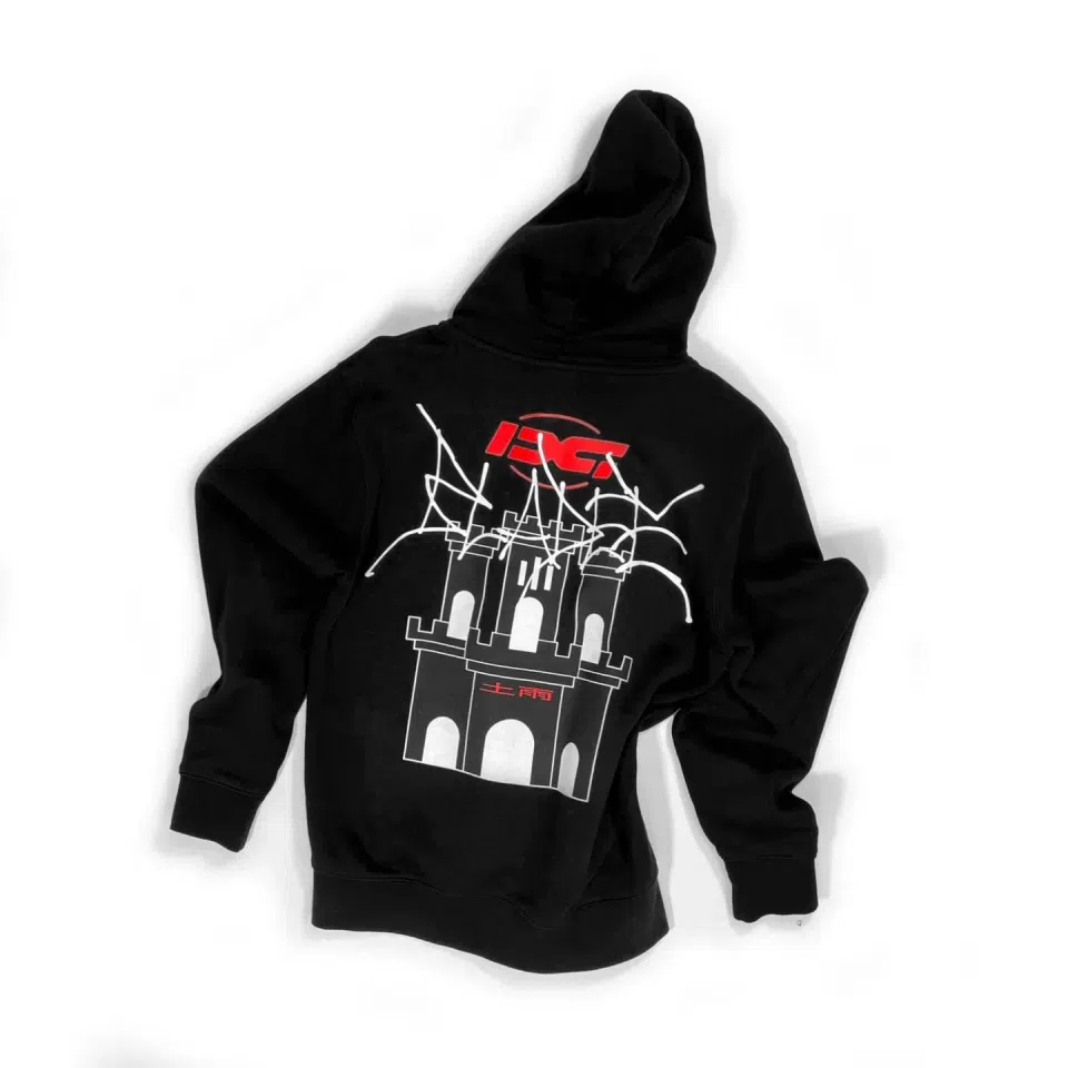Bladee Red Light Hoodie detail image 2
