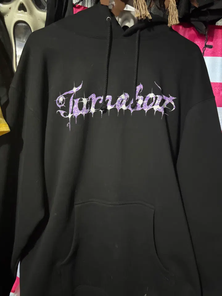 Turnabout Iced Out Hoodie detail image 3
