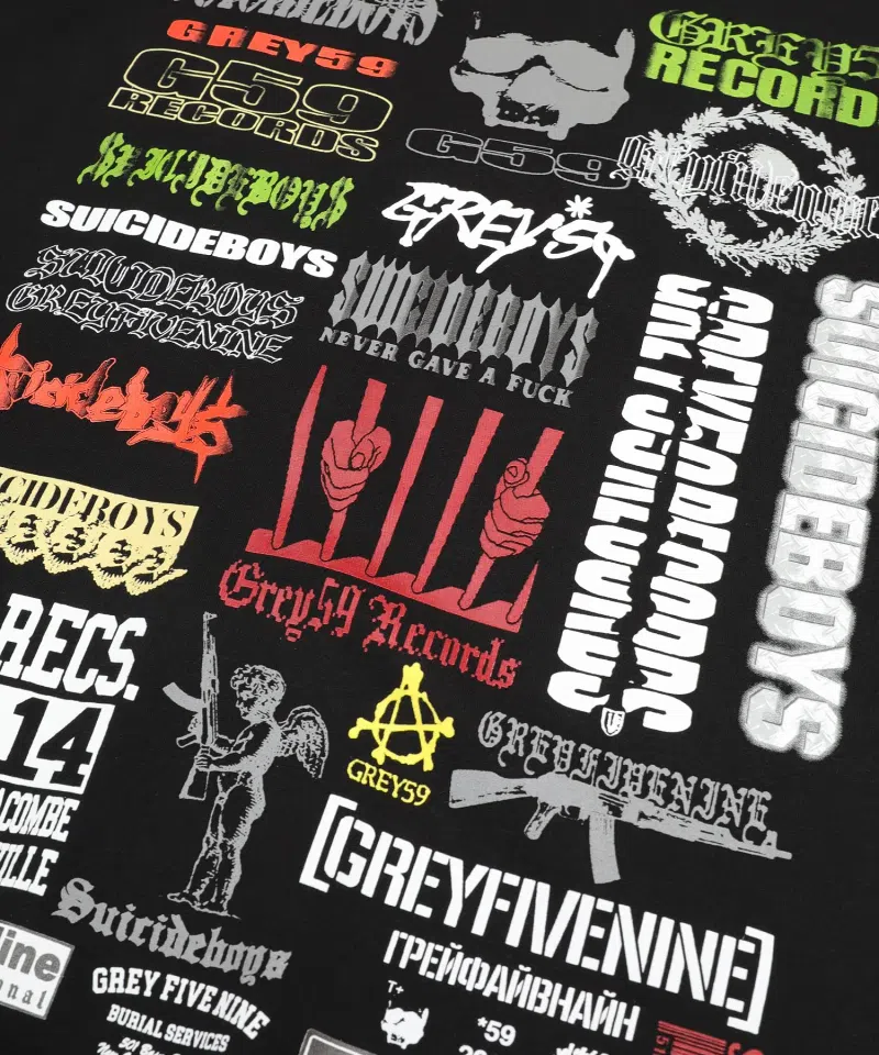 G59 Records G59forever Tee (Black) detail image 2
