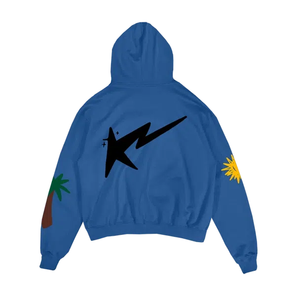 The Kid LAROI Laroi Family Hoodie Blue detail image 2