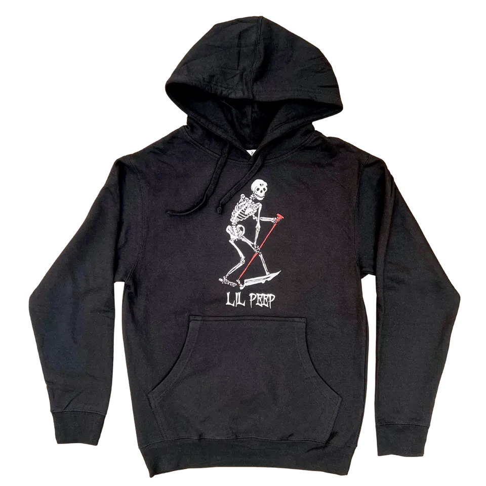 Black OG Skeleton Hoodie