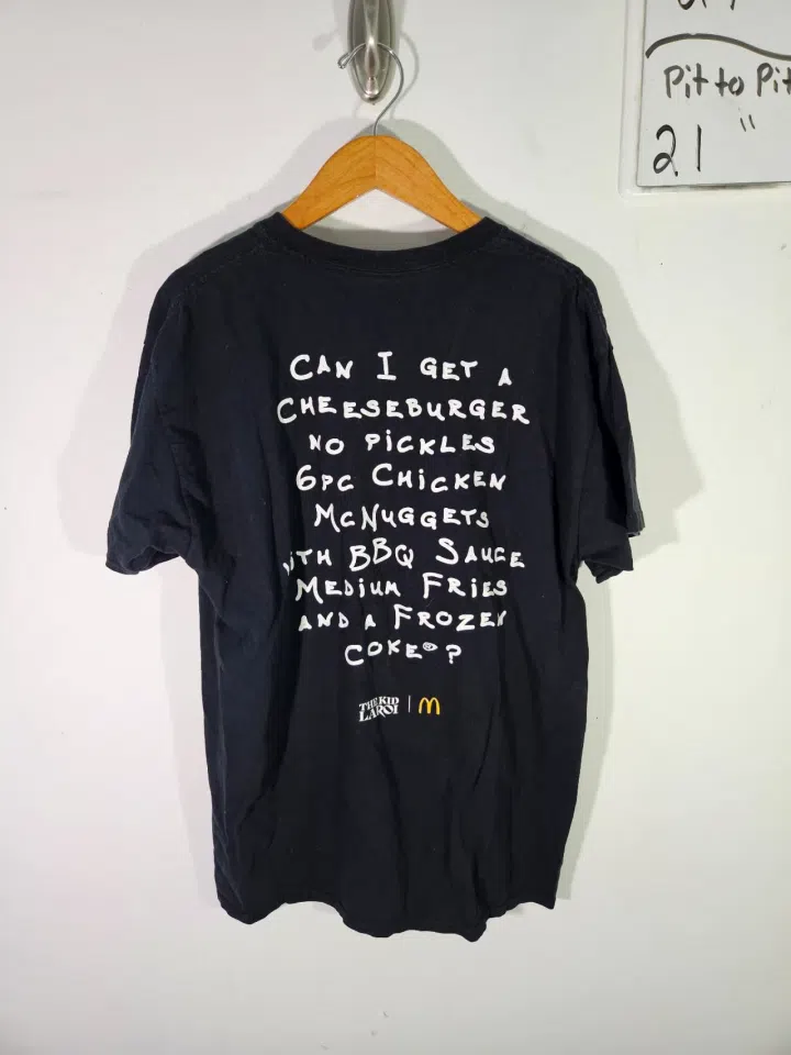 The Kid LAROI X Mcdonalds T-Shirt detail image 2