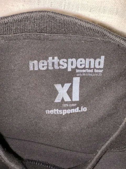 Nettspend BAFK Tour Long Sleeve (Black) detail image 3