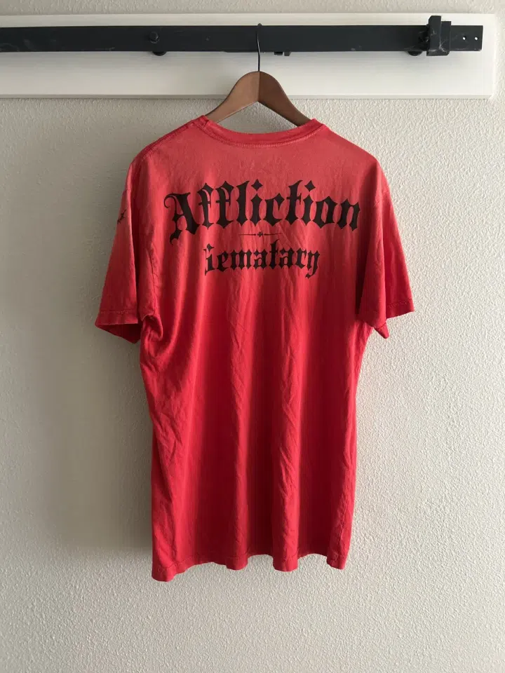 Affliction Sematary Crows Tee (Red) detail image 5