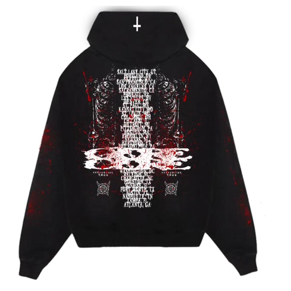 Ken Carson XTagonist Tour Zip Hoodie detail image 2