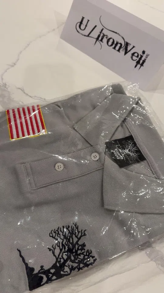 Haunted Mound Polo (Gray) detail image 4