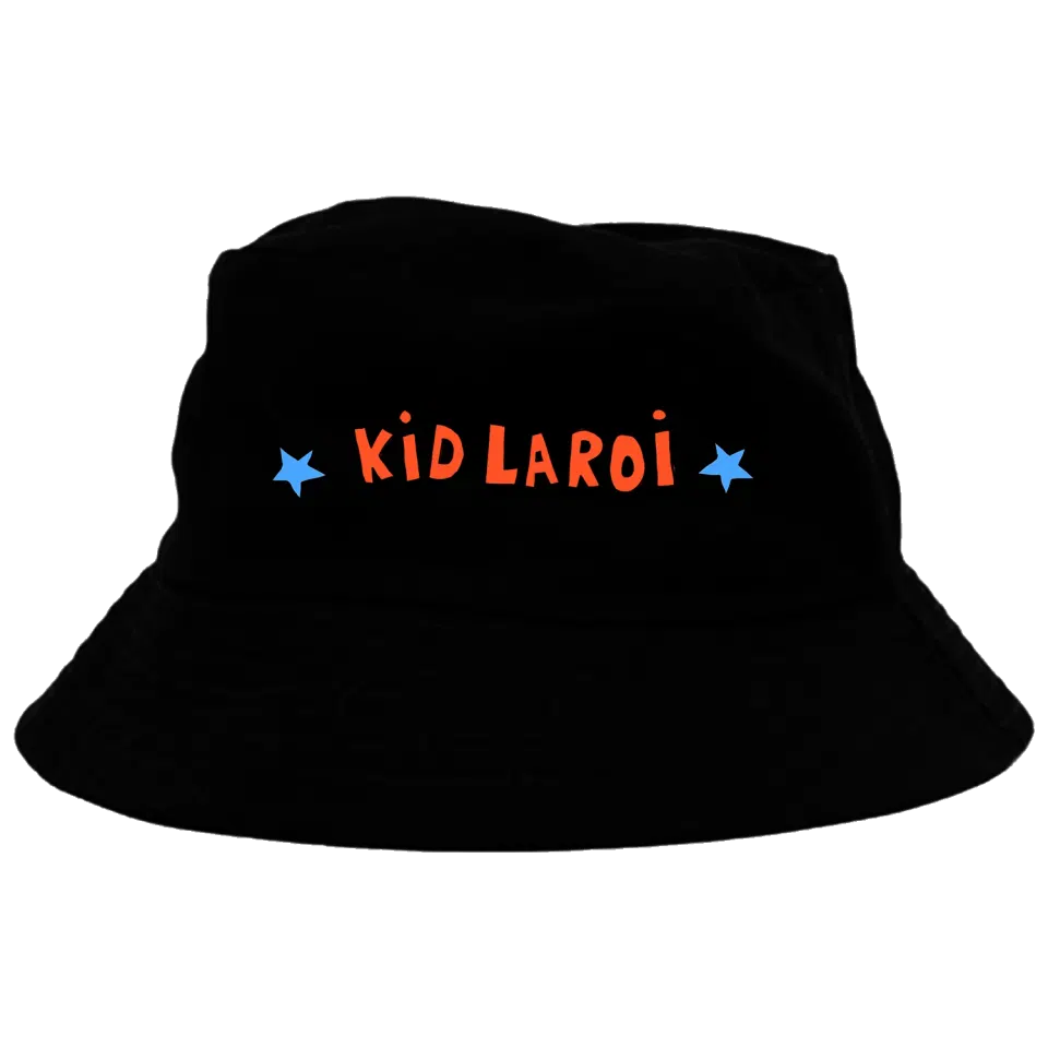 Kid Laroi x Rolling Loud Black Bucket Hat
