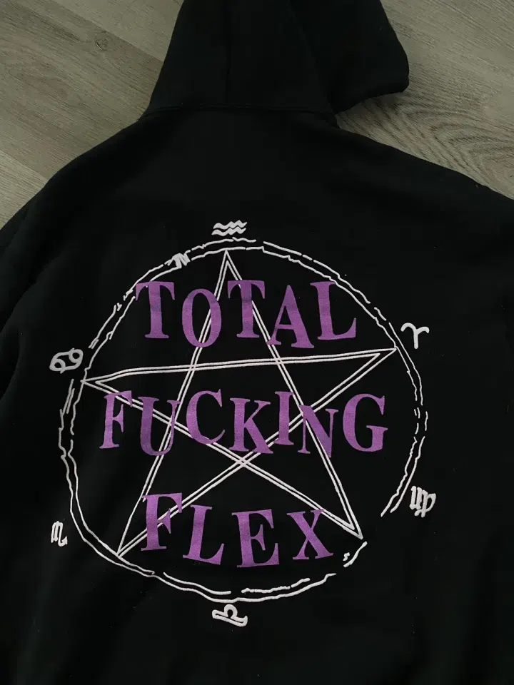 OsamaSon Total Fucking Flex Hoodie detail image 3