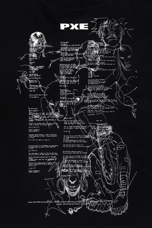 Ecco2k In The Flesh Tee (Black) detail image 4