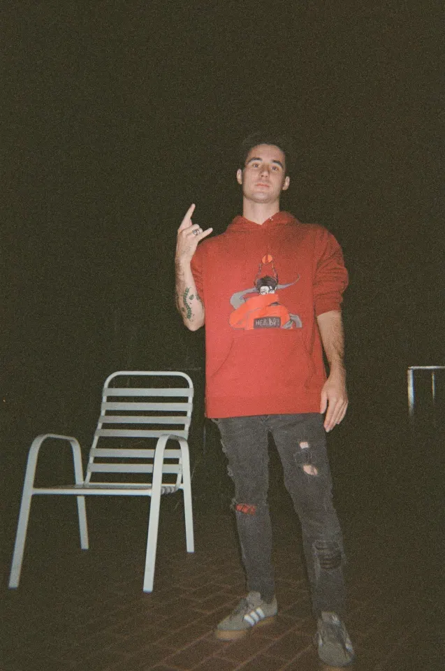 Lil Peep Rising Sun Hoodie detail image 2