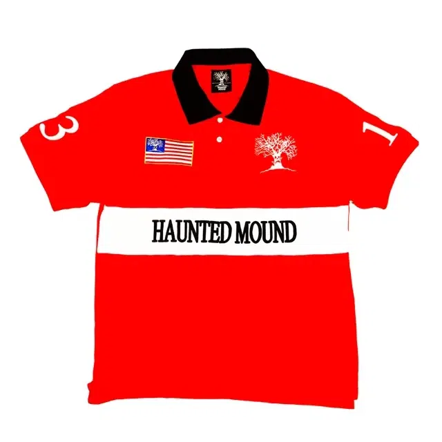 Haunted Mound Polo (Red)