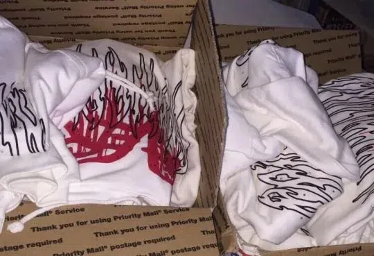 Bladee NeVeR Rainworld Hoodie detail image 4