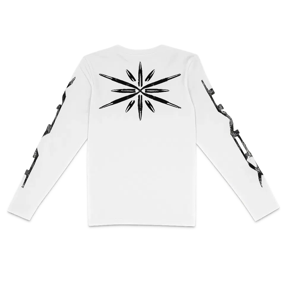 Ken Carson xpmt wired longsleeve (White) detail image 2