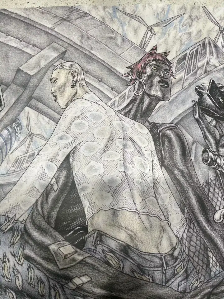 Ecco2k E Vinyl David Rappeneau Poster detail image 5