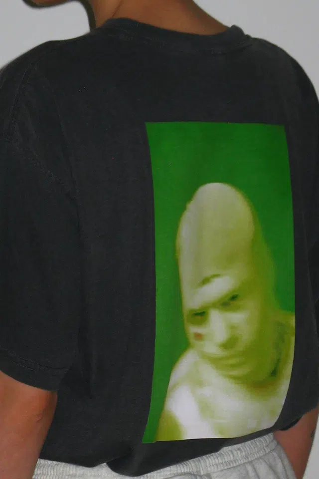 Yung Lean Starz T-Shirt (Washed Black) detail image 3