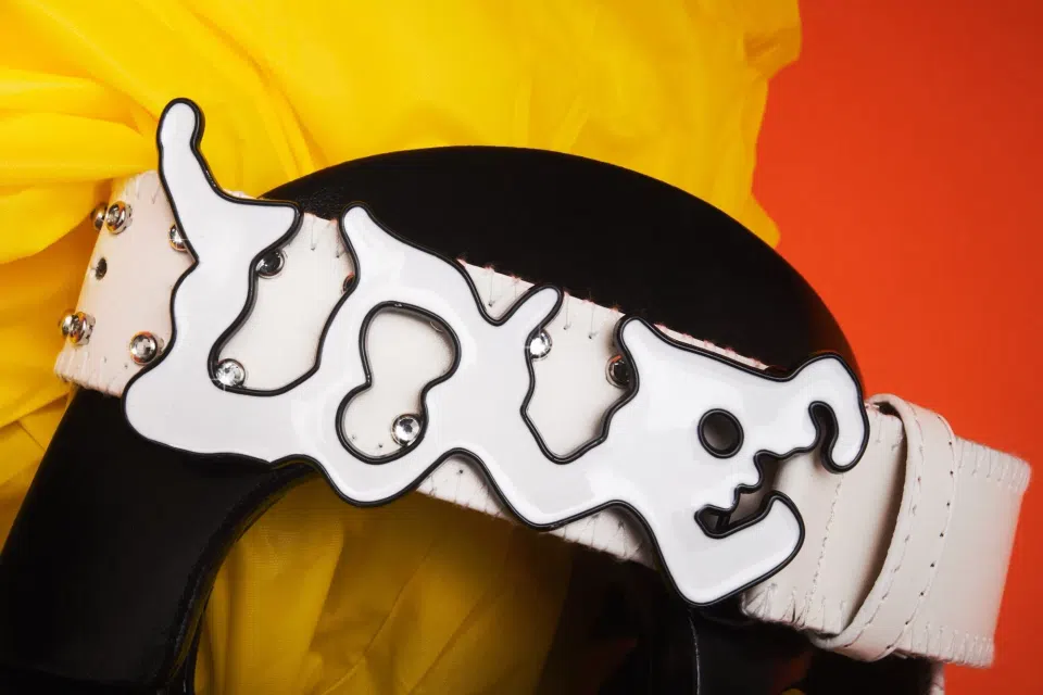 Sad Boys SBG Belt 001 (White) detail image 3
