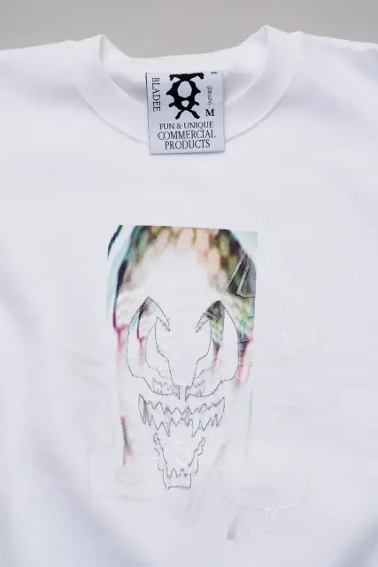 Drain Gang Dream Thief D9 Gel Crewneck detail image 3