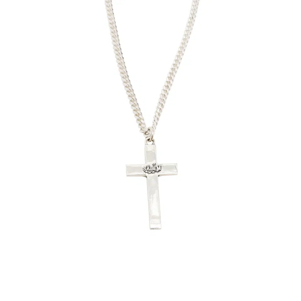 SALEM Cross Chain (Silver) detail image 2