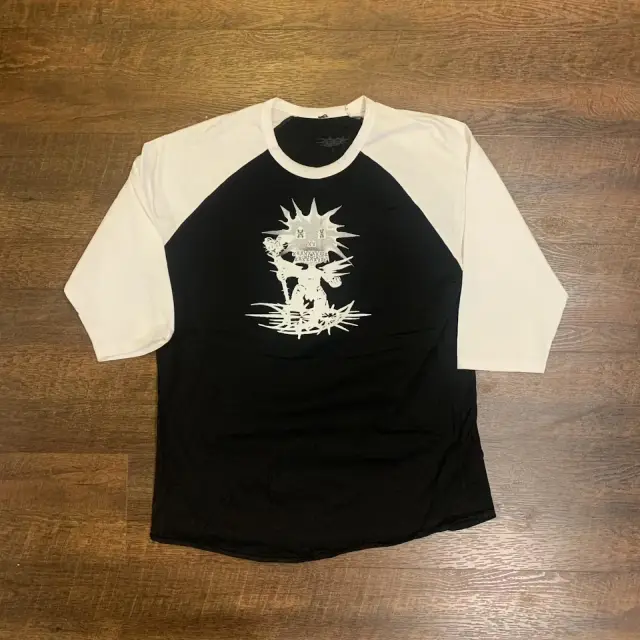 Tour Raglan (Black / White)
