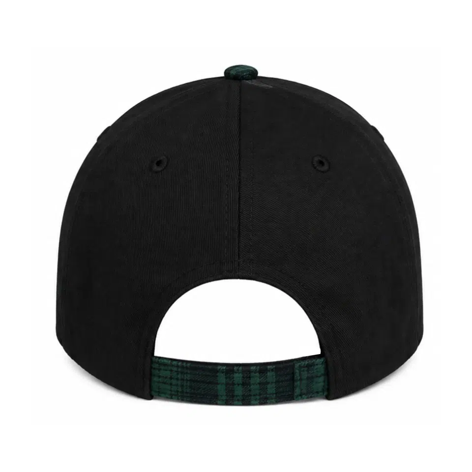 SALEM PLAID HAT GREEN detail image 2