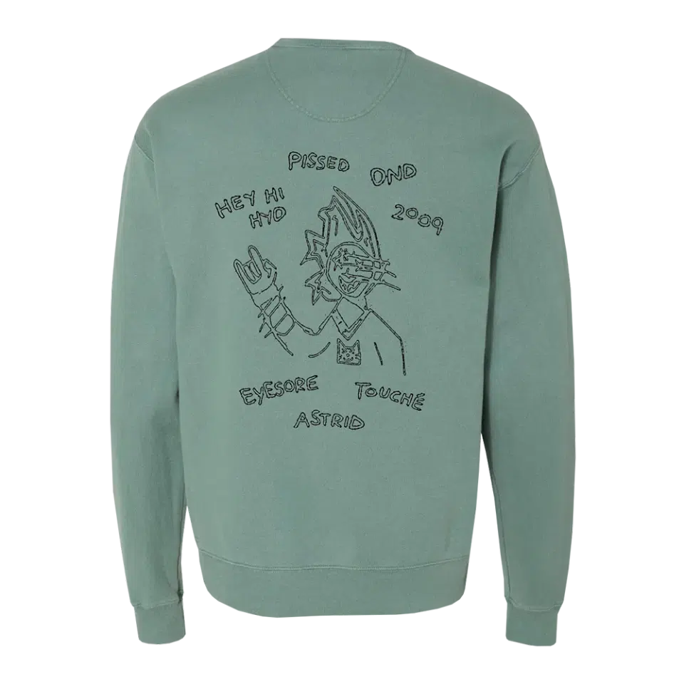 Glaive Cypress Green Cypress Grove Crewneck detail image 2