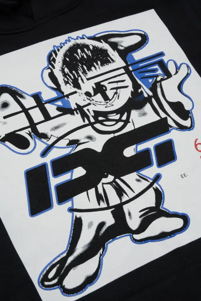 Bladee Rain Earth Dance Hoodie detail image 4